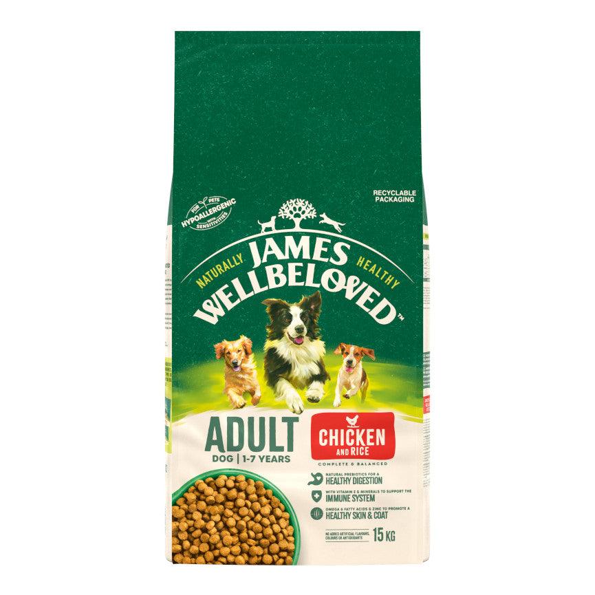 James wellbeloved small breed dog food 15kg top
