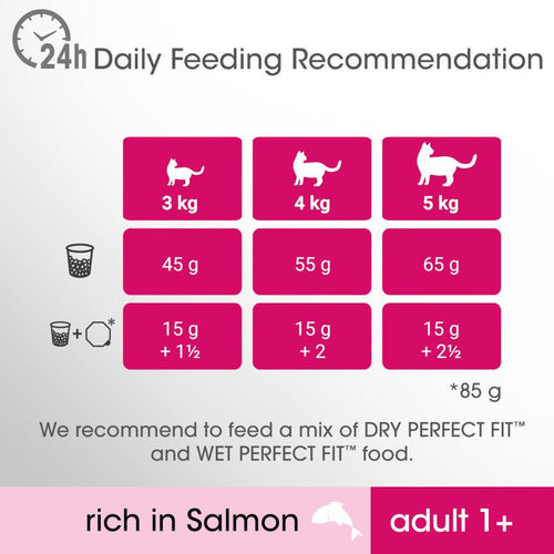 Perfect Fit Adult 1+ Dry Cat Food Salmon - Get Set Pet