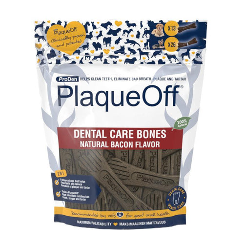 ProDen PlaqueOff Dental Care Bones Bacon 13pk - Get Set Pet