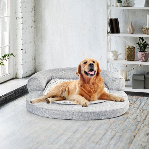 Ohana Athens Bolster Dog Bed - Get Set Pet