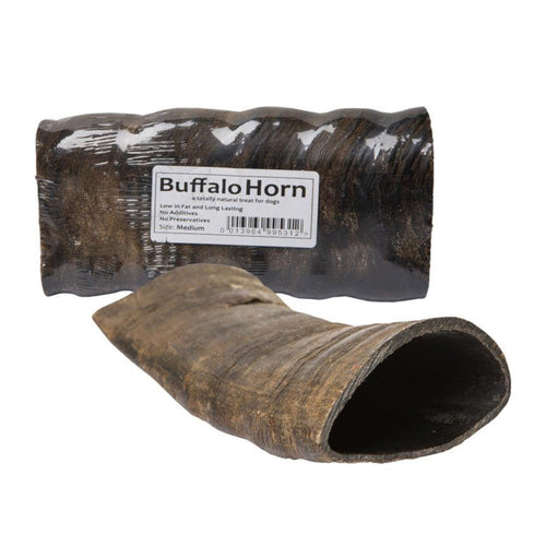 JR Pet Products Buffalo Horn Dog Treat - Get Set Pet