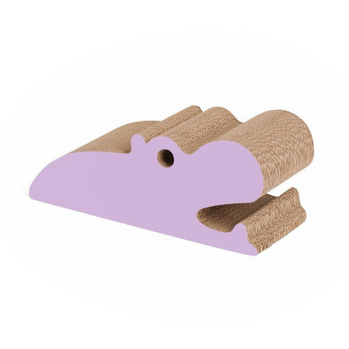 Catit Zoo Cardboard Cat Scratcher Hippo - Get Set Pet