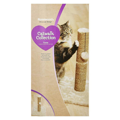 Rosewood Catwalk Turin Cat Scratcher Post - Get Set Pet