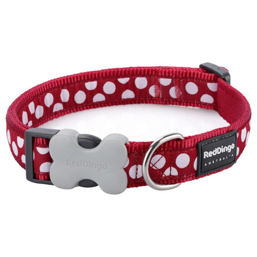 Red Dingo Design Dog Collar - Get Set Pet