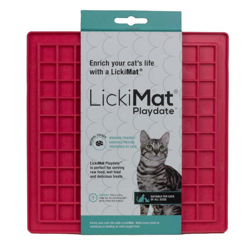 LickiMat Playdate Cat Lick Mat - Get Set Pet