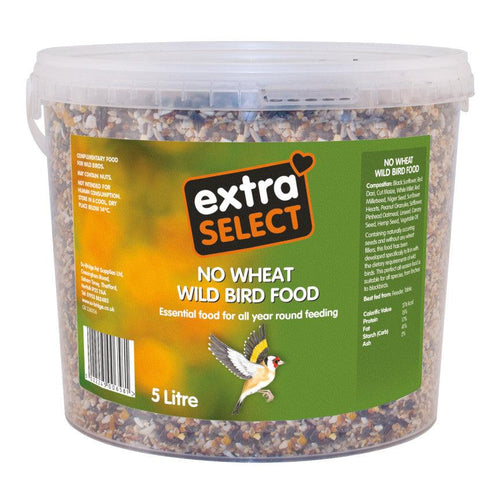 Extra Select Wild Bird Food Bucket No Wheat 5Ltr - Get Set Pet