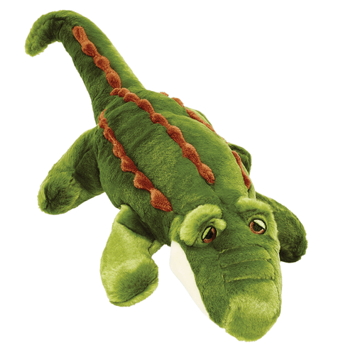 Fluff and Tuff Big Daddy Gator Dog Toy