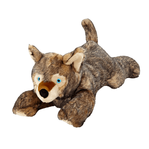 Fluff and Tuff Lobo Wolf Pup Dog Toy - Get Set Pet