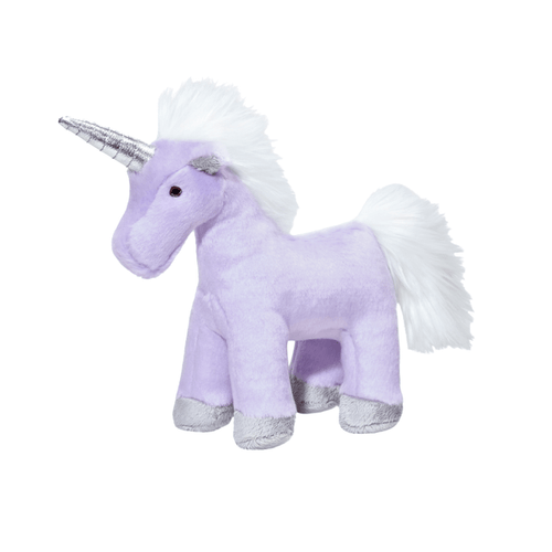 Fluff and Tuff Violet Unicorn Dog Toy - Get Set Pet