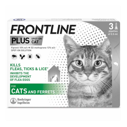 Frontline Plus Spot On Flea Treatment Cat