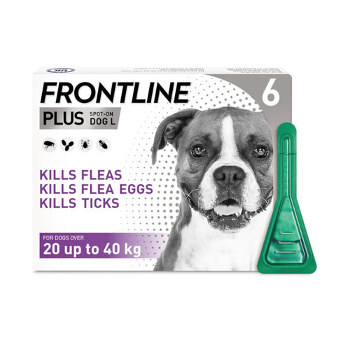 Frontline Plus Spot On Flea Treatment Large Dog