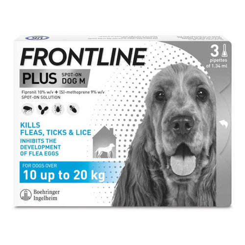 Frontline Plus Spot On Flea Treatment Medium Dog