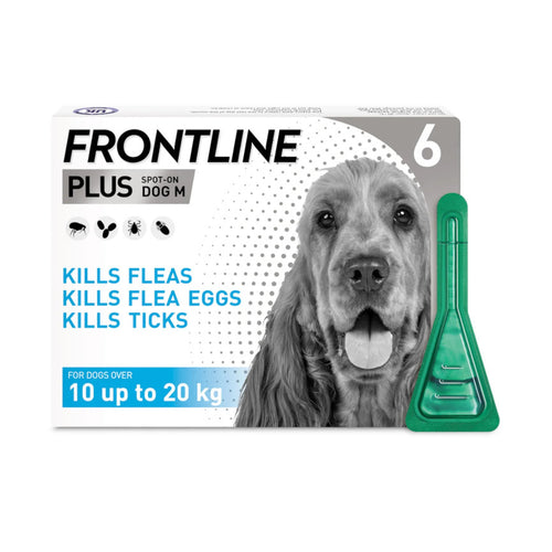 Frontline Plus Spot On Flea Treatment Medium Dog