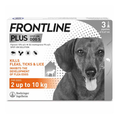 Frontline Plus Spot On Flea Treatment Small Dog