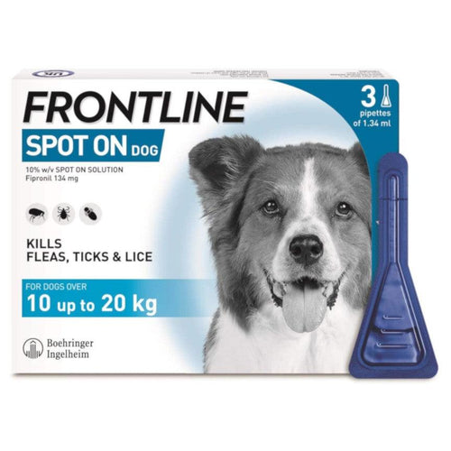Frontline Spot On Flea and Tick Treatment for Dogs - Get Set Pet