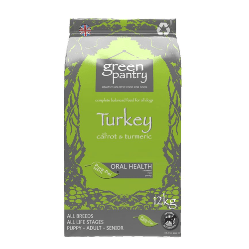 Green Pantry Dog Food All Life Stages Turkey with Carrot and Turmeric - Get Set Pet