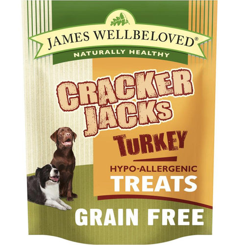 James Wellbeloved Crackerjacks Grain Free Turkey - Get Set Pet