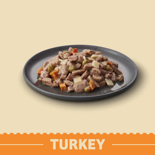 James Wellbeloved Pouches Grain Free Turkey Senior Dog Food, 12x100g - Get Set Pet