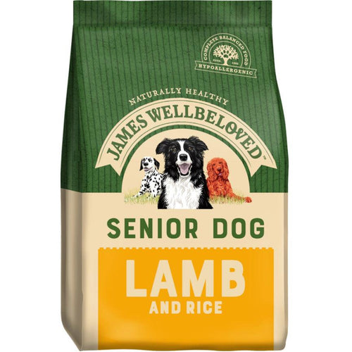 James Wellbeloved Senior Dry Dog Food Lamb & Rice - Get Set Pet