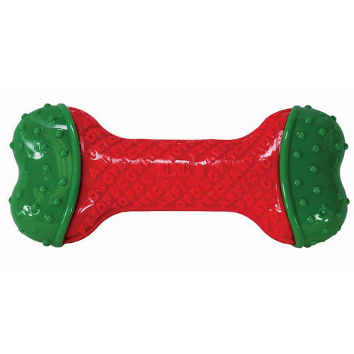 Kong Holiday CoreStrength Bone Dog Toy - Get Set Pet