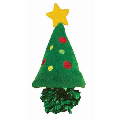 KONG Holiday Crackles Christmas Tree Cat Toy - Get Set Pet