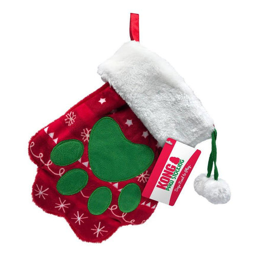 Kong Holiday Dog Christmas Stocking Paw Large - Get Set Pet