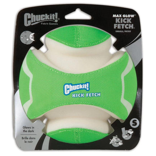 Chuckit Max Glow Kick Fetch Ball Dog Toy - Get Set Pet