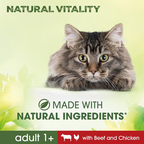 Perfect Fit Natural Vitality Adult 1+ Dry Cat Food Beef & Chicken - Get Set Pet