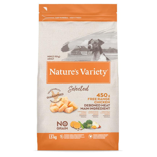 Natures Variety Selected Mini Adult Dog Food Free Range Chicken - Get Set Pet