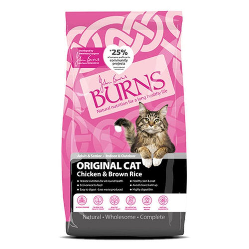 Burns Original Adult/Senior Cat Food Chicken & Brown Rice 2kg - Get Set Pet
