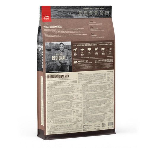 Orijen Regional Red Adult Dog Food 11.4kg - Get Set Pet
