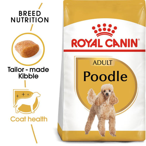 Royal Canin Breed Health Nutrition Poodle Adult Dog Food 7.5kg - Get Set Pet