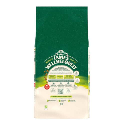 James Wellbeloved Dry Puppy Food Chicken & Rice 15kg - Get Set Pet