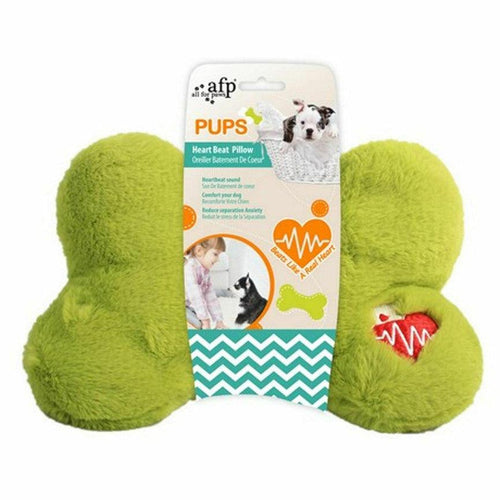 All For Paws Pups Heart Beat Pillow Dog Toy - Get Set Pet