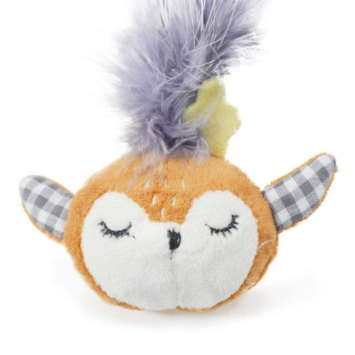 Rosewood Cupid & Comet Reindeer Tinsel Cat Teaser Toy - Get Set Pet