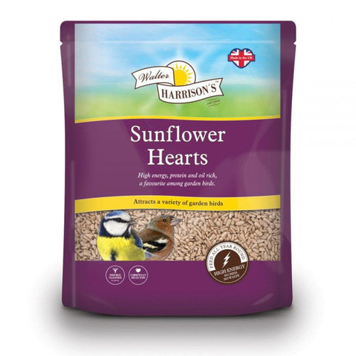 Walter Harrison's Sunflower Hearts Wild Bird Food 12.75kg VAT-Free - Get Set Pet